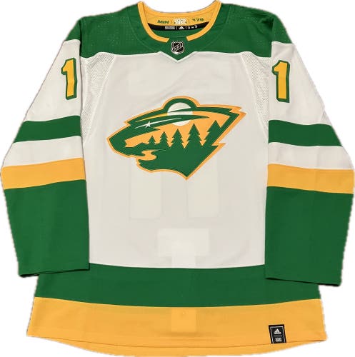 NWOT Minnesota Wild Zach Parise Reverse Retro 1.0 Adidas NHL Hockey Jersey 46