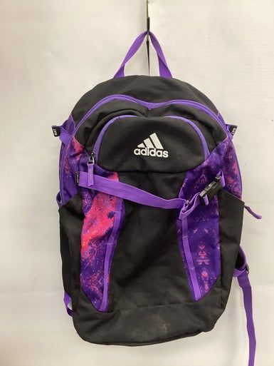 Used Adidas BACKPACK BB/SB Player Backpack Black And Purple 11851-S000040304