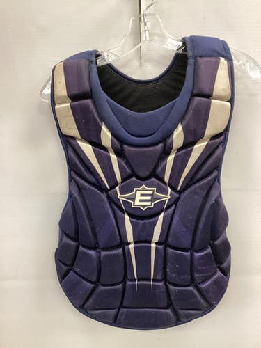 Used Easton ADULT CHEST PROTECTOR Catchers Chest Protector Navy Blue Adult 11851-S000040309