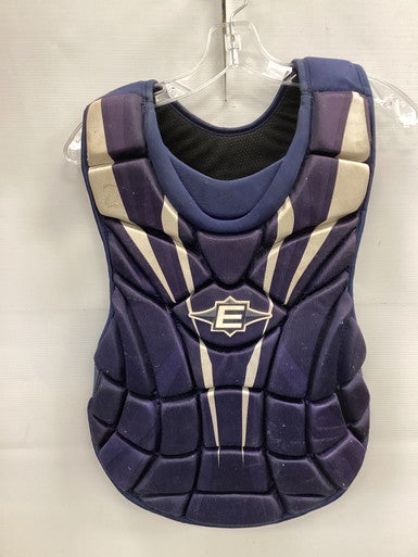 Used Easton ADULT CHEST PROTECTOR Catchers Chest Protector Navy Blue Adult 11851-S000040309