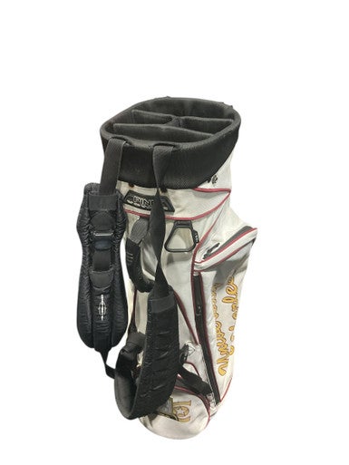Used Ping VOYAGE STAND BAG Mens Stand Bag White 11834-S000040463