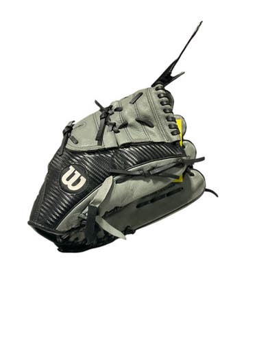 Used Wilson A360 BB/SB Glove RH Throw Grey 12" 11834-S000042559