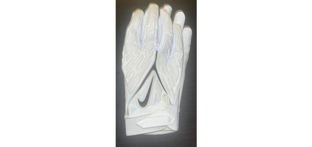 White Adult XL Nike Superbad 6.0 Gloves (New)
