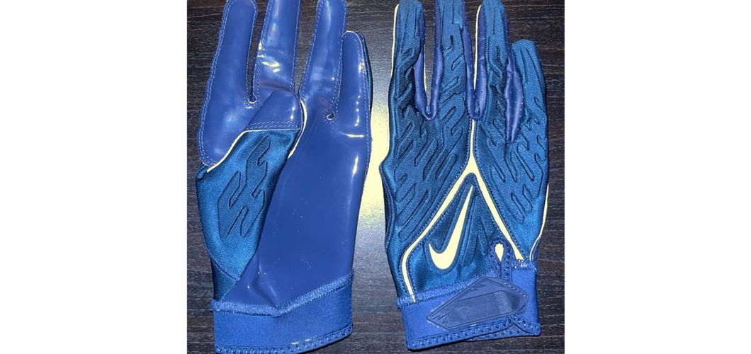 Blue XL Adult Nike Superbad 6.0 Gloves (New)