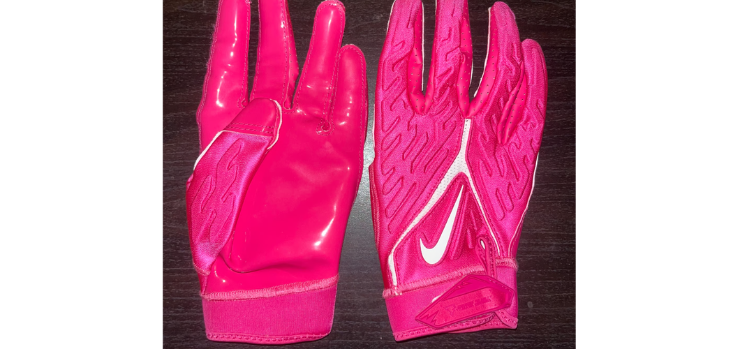 Pink XL Adult Nike Superbad 6.0 Gloves (New)