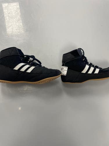 Used Adidas Wrestling Shoes Black Junior 03 11860-S000301094