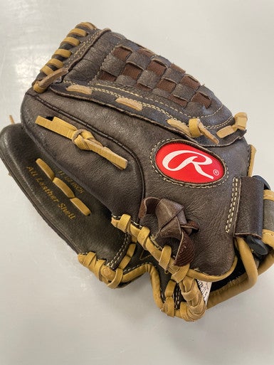 Used Rawlings HIGHLIGHT BB/SB Glove LH Throw Brown 11 1/2" 11860-S000301091