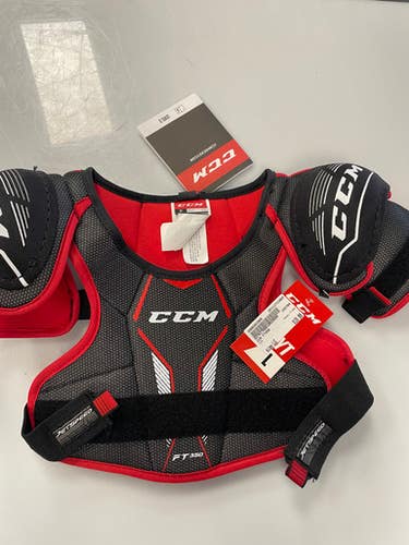 Used CCM FT350 Youth Shoulder Pads LG 11860-S000301089