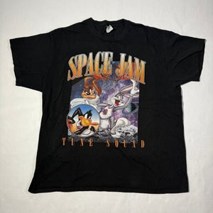 Black Space Jam Tune Squad T-Shirt XXL