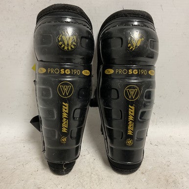 Used WinnWell PRO SG190 Youth Shin Guards Black 7" 11855-S000194802