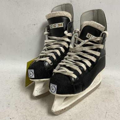 Used CCM CHAMPION 90 Junior Hockey Skate Black Junior 02 11855-S000194800