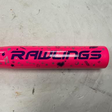 Used Rawlings TR2R T-Ball Bat Pink 24" 11855-S000194787
