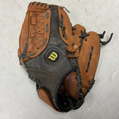 Used Wilson Pro A1821 PRO6 Baseball Glove RH Throw Brown And Black 11" *AS IS* 11855-S000194785