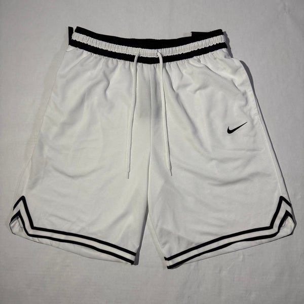 Nike Dri-FIT DNA White Basketball Shorts Size: L
