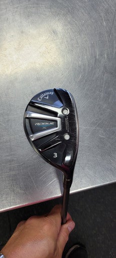 Used Callaway ROGUE X Mens Hybrid Club RH 3 Hybrid 11497-S000153784