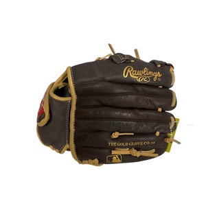 Used Rawlings HIGHLIGHT SERIES BB/SB Glove LH Throw Brown 10 1/2" 11847-S000031157
