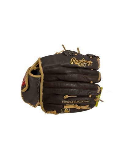 Used Rawlings HIGHLIGHT SERIES BB/SB Glove LH Throw Brown 10 1/2" 11847-S000031157