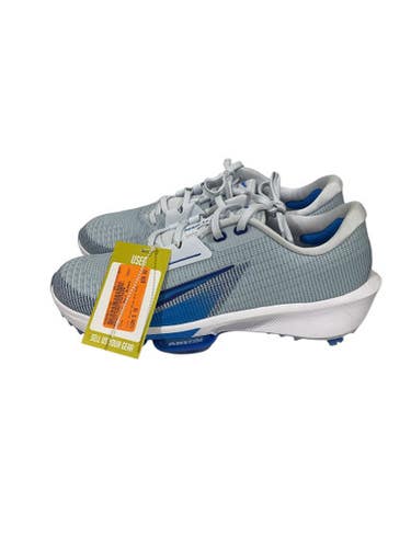 Used Nike Mens Golf Shoes Royal Blue And Grey Senior 10 11847-S000031146