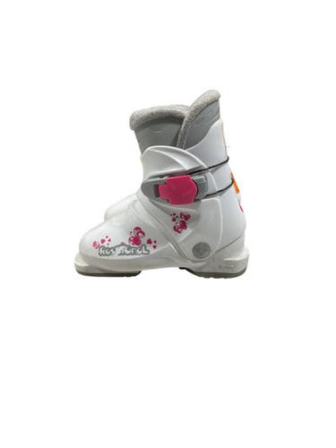 Used Rossignol Girls DH Ski Boot White 165 MP - Y09 11847-S000031131