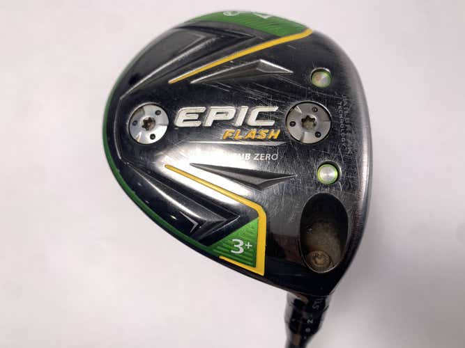Callaway EPIC Flash Sub Zero 3+ Fairway 13.5* TPT Golf 17 MKP/MT/SW Stiff RH