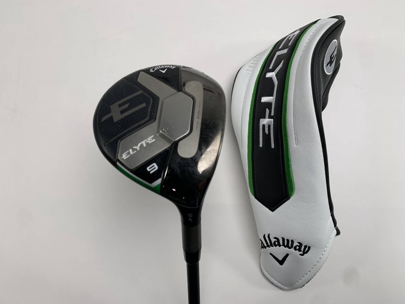 Callaway Elyte 9 Fairway Wood 24* Vanquish 4 R2 Senior Graphite Mens RH HC