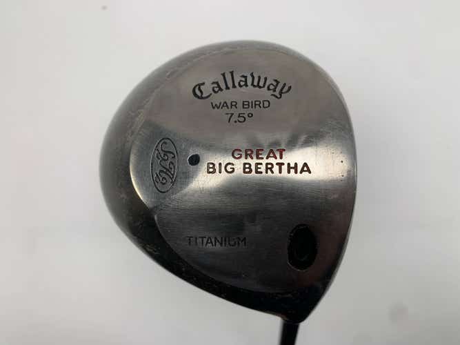 Callaway Great Big Bertha S2H2 Driver 7.5* Aldila 210 Ladies Graphite Womens RH