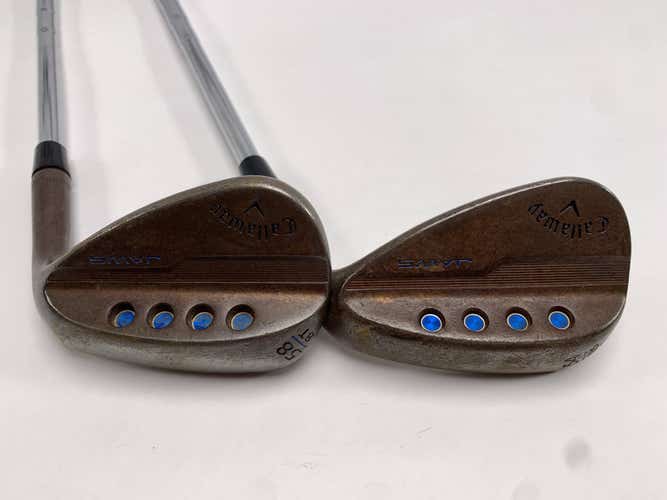 Callaway Jaws MD5 Raw Wedge Set 54* 10 | 58* 8 KBS 610 Wedge Wedge Steel Mens RH