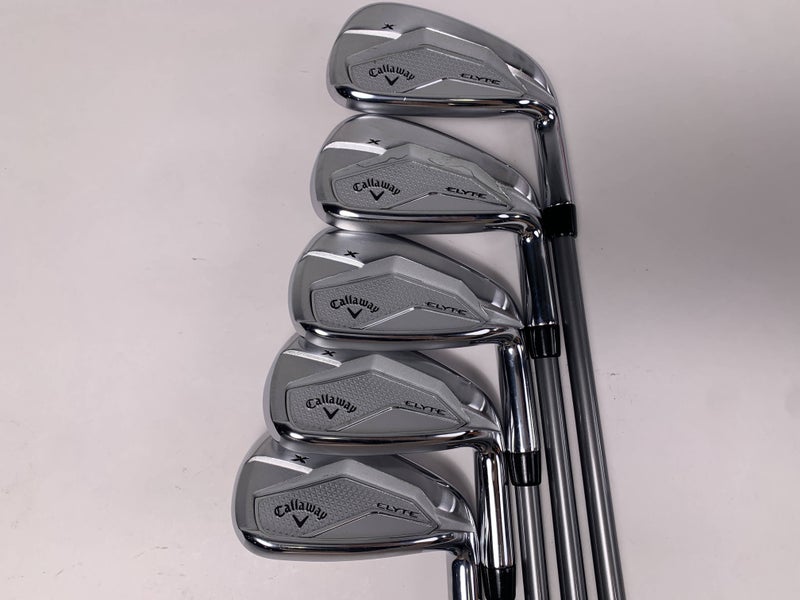 Callaway Elyte X Iron Set 7-PW+GW Project X Denali 5.0 55g Senior RH