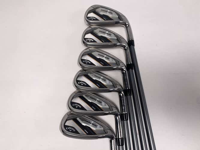Callaway Mavrik Max Iron Set 6-PW+GW Project X Catalyst 5.0 55g Senior RH