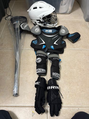 Youth Maverik Starter Kit (New) lacrosse equipment youth small