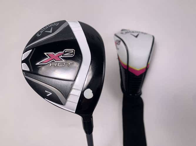 Callaway X2 Hot Womens 7 Fairway Wood 21* Ladies Graphite Womens RH HC