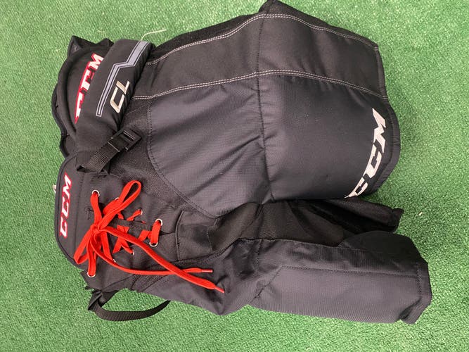 Black Senior Small CCM U+CL Hockey Pants (Used)