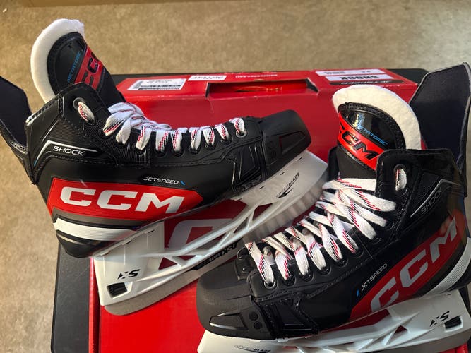 CCM JetSpeed Shock Hockey Skates Size 9.5 Regular (New)