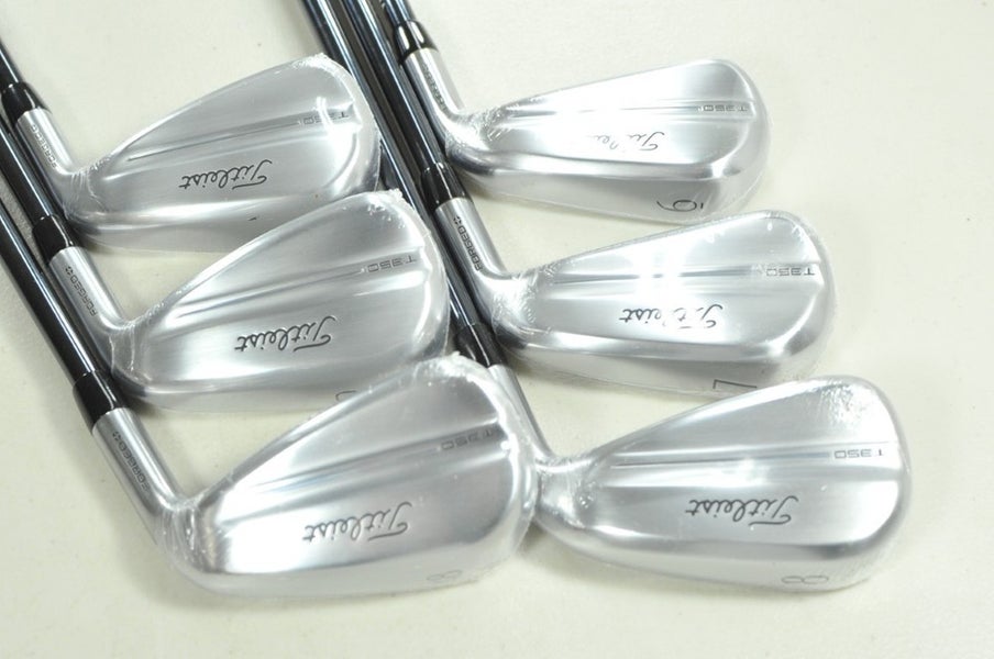 Titleist T350 2025 6-PW,48* Iron Set Regular Flex RH Recoil F3 Graphite # 206227