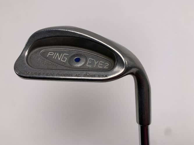 Ping Eye 2 Pitching Wedge PW Blue Dot 1* Up Karsten ZZ-Lite Wedge Steel Mens RH