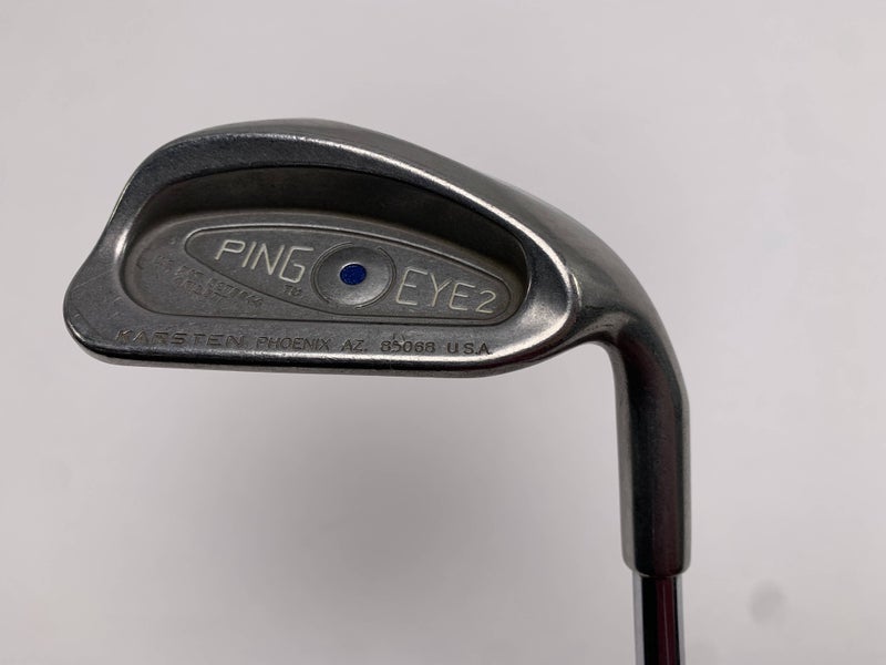 Ping Eye 2 Pitching Wedge PW Blue Dot 1* Up Karsten ZZ-Lite Wedge Steel Mens RH