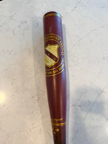 2025 Combat MFG Spec A1 Alloy BBCOR Certified Bat (-3) 29 oz 32" (Used)