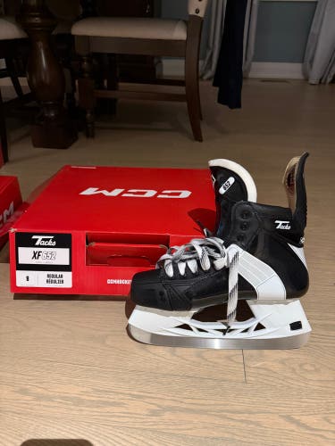 2024 CCM Tacks XF 652 Hockey Skates Regular Width 8 (New)