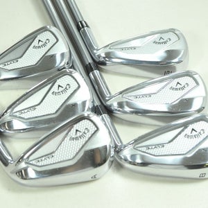 Callaway Elyte X 6-PW,AW Iron Set Regular Flex RH Denali 5.5 Graphite # 206052