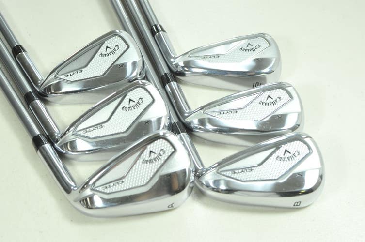 Callaway Elyte X 6-PW,AW Iron Set Regular Flex RH Denali 5.5 Graphite # 206052