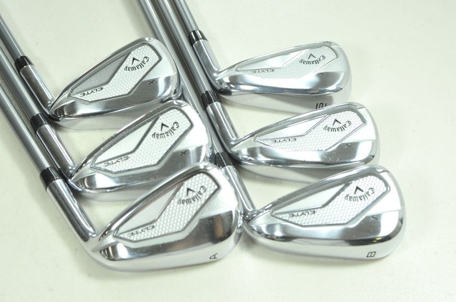 Callaway Elyte X 6-PW,AW Iron Set Regular Flex RH Denali 5.5 Graphite # 206052