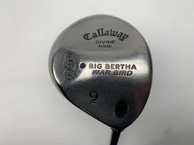 Callaway Big Bertha Warbird 9 Fairway Wood 24* RCH 99 Regular Graphite Mens RH