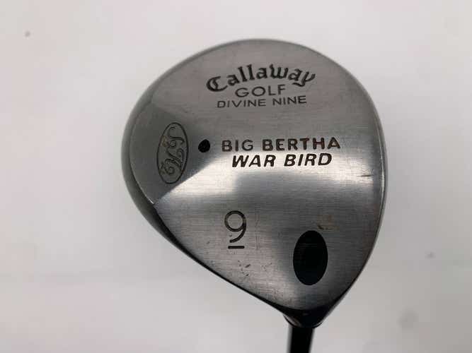 Callaway Big Bertha Warbird 9 Fairway Wood 24* RCH 96 Firm Graphite Mens RH
