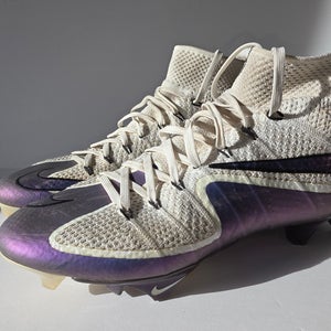 2024 Nike Vapor Edge 360 UntouchableMid 'White Purple Iridescent' Size 8