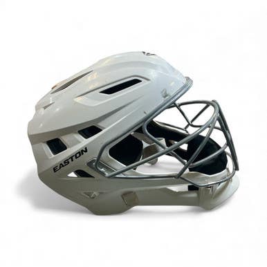 Used Easton Catchers Helmet w/Mask White One Size 11873-S000226899