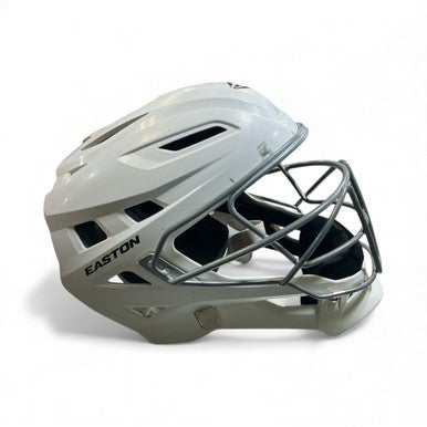 Used Easton Catchers Helmet w/Mask White One Size 11873-S000226899