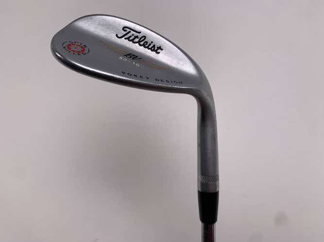 Titleist Vokey Spin Milled Chrome 2009 Lob Wedge LW 60* 10 Bounce Wedge Mens RH
