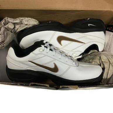 Used Nike 312240-121 Mens Golf Shoes White Senior 8.5 11730-S000068159