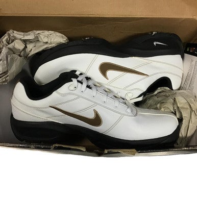 Used Nike 312240-121 Mens Golf Shoes White Senior 8.5 11730-S000068159