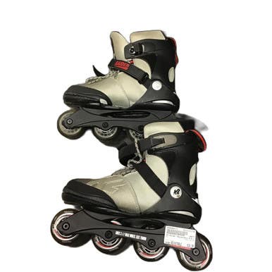 Used K2 RAIDER Junior Rec Fitness Skates Grey Adjustable 11730-S000068171